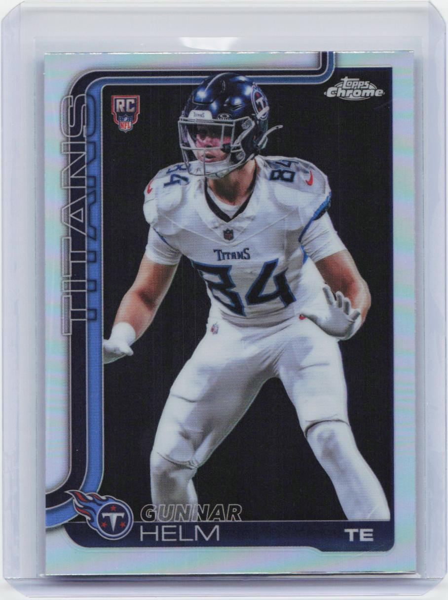 2025 Topps Chrome #305 Gunnar Helm Refractor