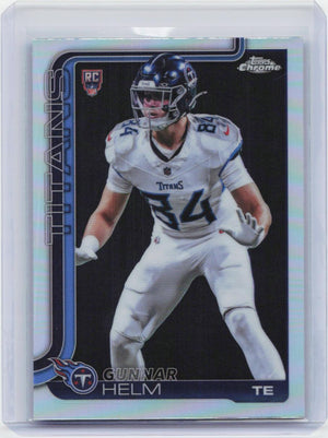 2025 Topps Chrome #305 Gunnar Helm Refractor