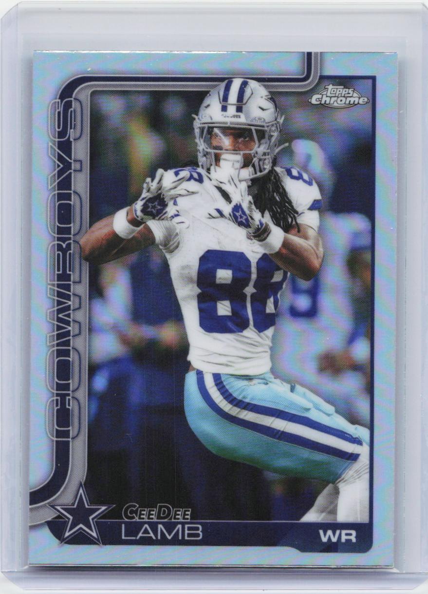 2025 Topps Chrome #76 CeeDee Lamb Refractor