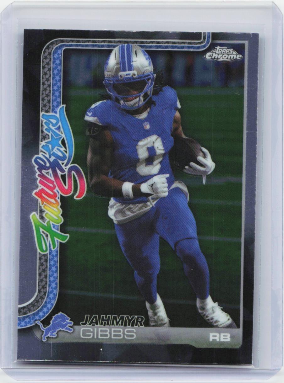 2025 Topps Chrome #FS-10 Jahmyr Gibbs Future Stars