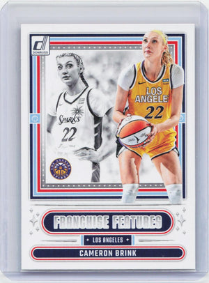 2025 Donruss WNBA #2 Cameron Brink Franchise Features