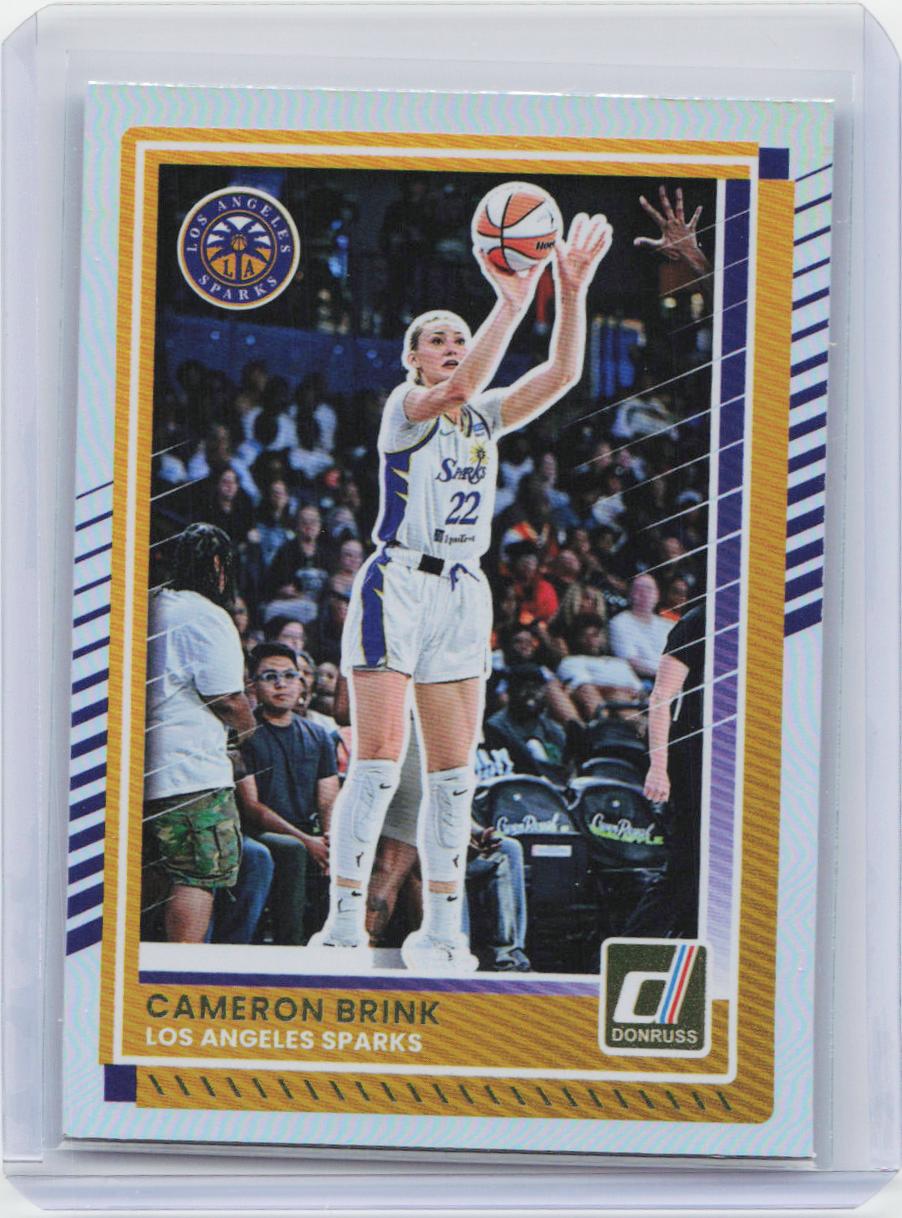 2025 Donruss WNBA #2 Cameron Brink Holo