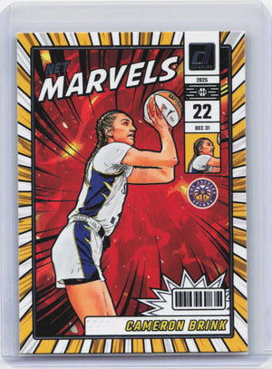 2025 Donruss WNBA #9 Cameron Brink Net Marvels Press Proof