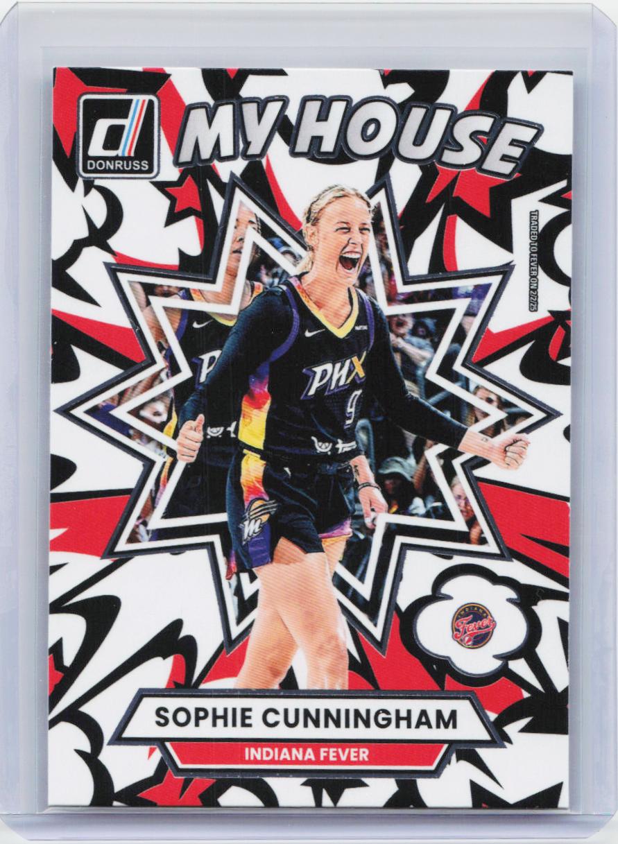 2025 Donruss WNBA #19 Sophie Cunningham My House