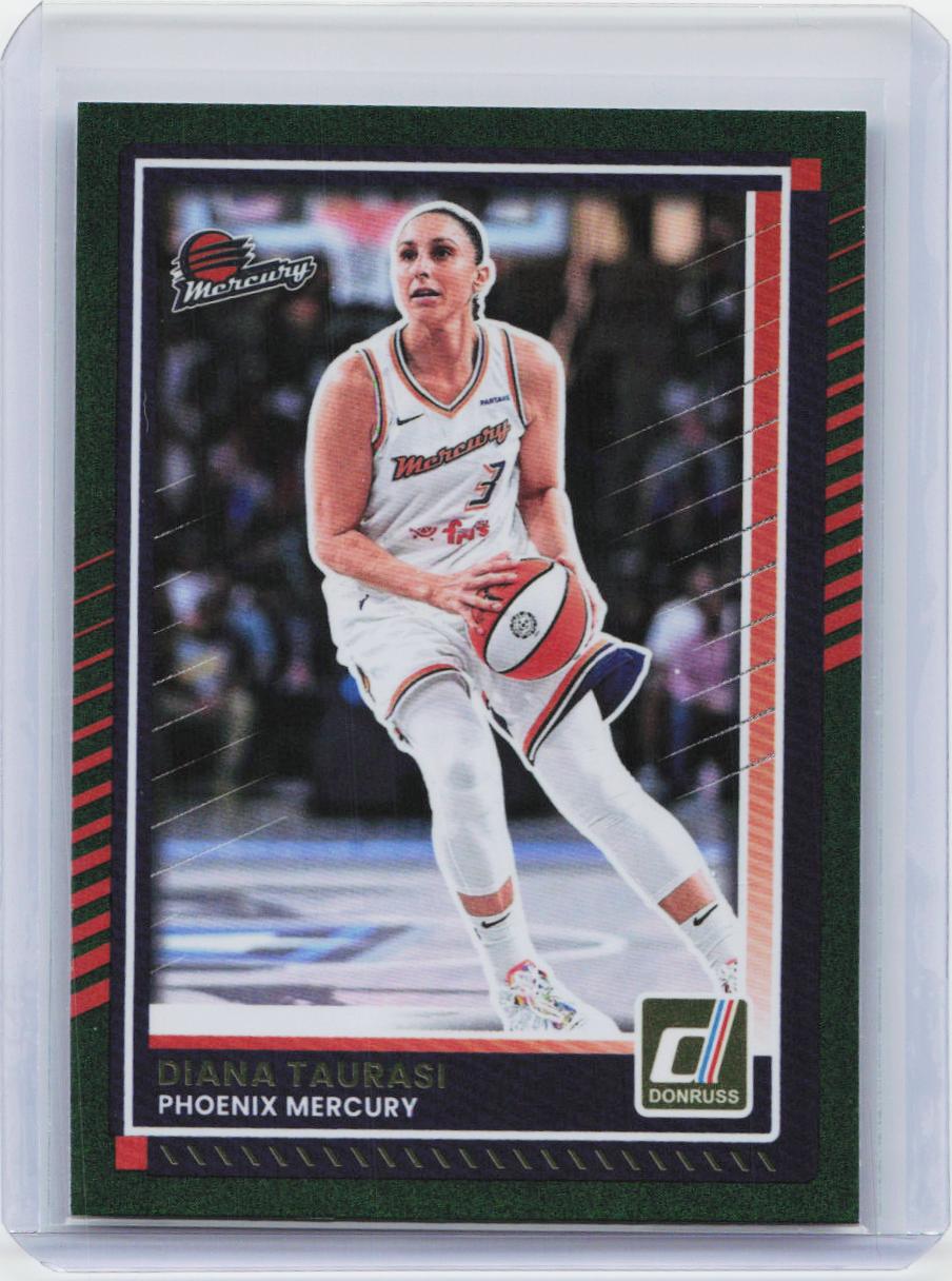 2025 Donruss WNBA #14 Diana Taurasi Green Shimmer