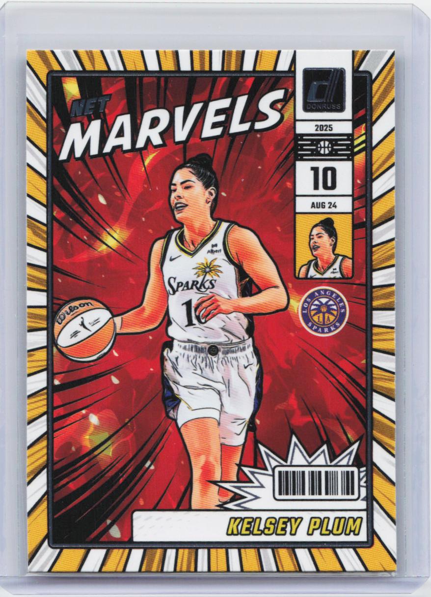 2025 Donruss WNBA #3 Kelsey Plum Net Marvels