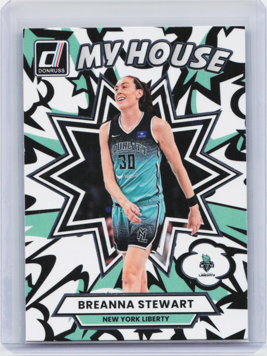 2025 Donruss WNBA #8 Breanna Stewart My House