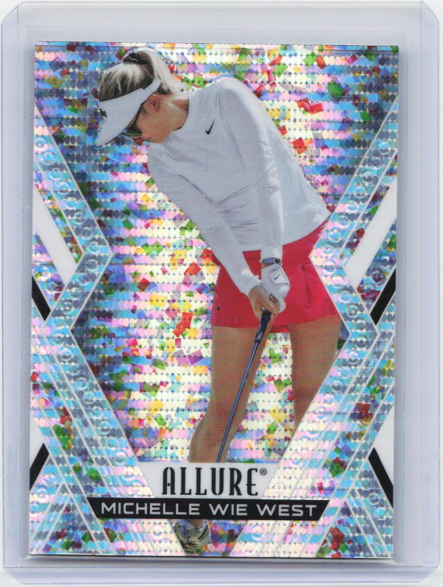2026 Upper Deck Allure #19 Michelle Wie West Glitter Bomb