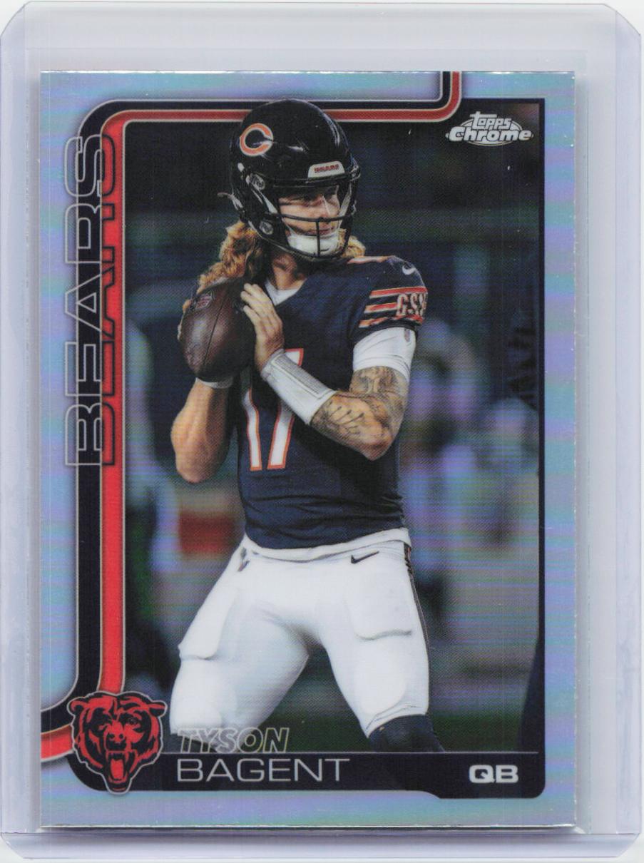2025 Topps Chrome #54 Tyson Bagent Refractor