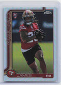 2025 Topps Chrome #329 Jordan James Refractor