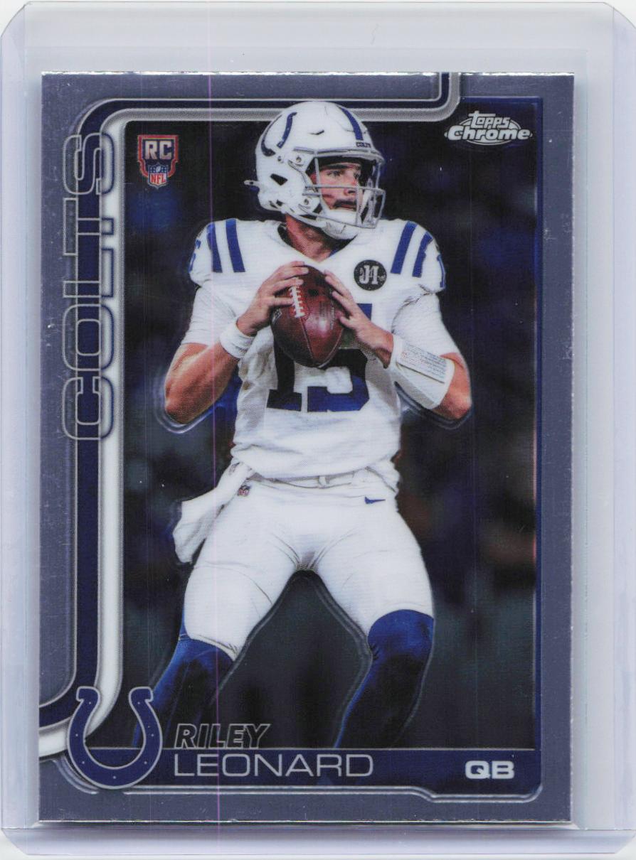 2025 Topps Chrome #318 Riley Leonard