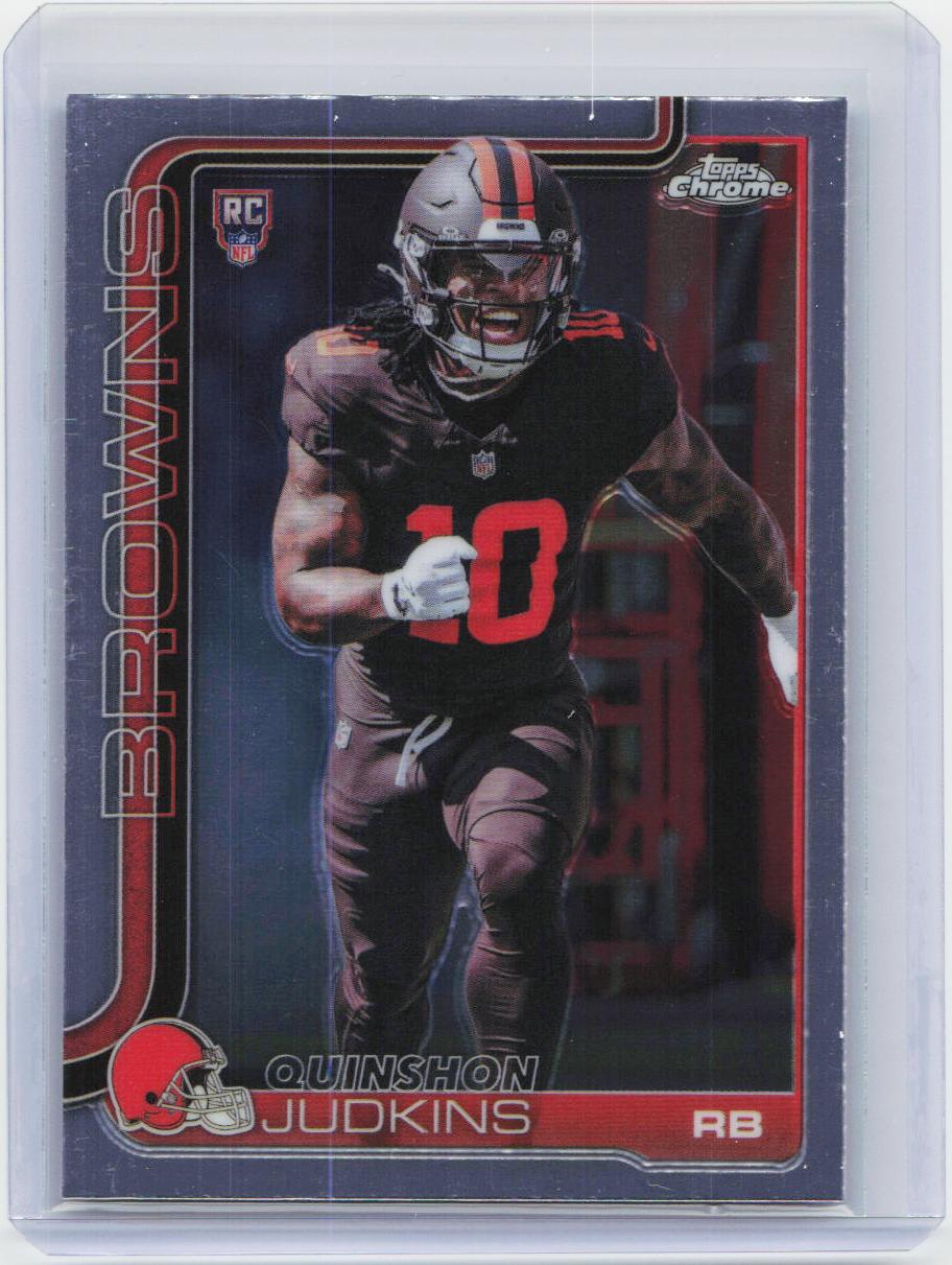 2025 Topps Chrome #325 Quinshon Judkins
