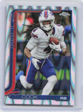 2025 Topps Chrome #35 James Cook Ray Wave Refractor