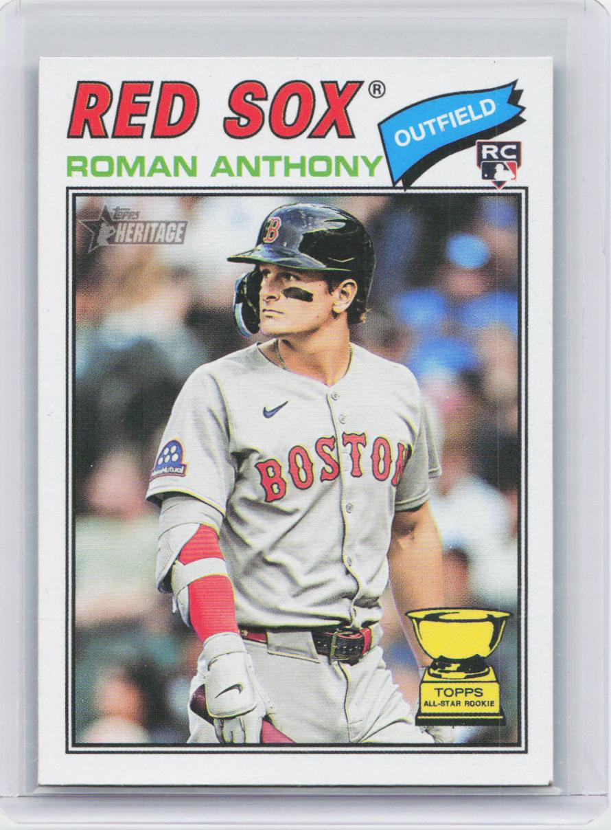 2026 Topps Heritage #86 Roman Anthony