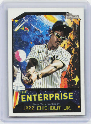 2026 Topps Heritage #TE-JCJ Jazz Chisholm Jr. The Enterprise