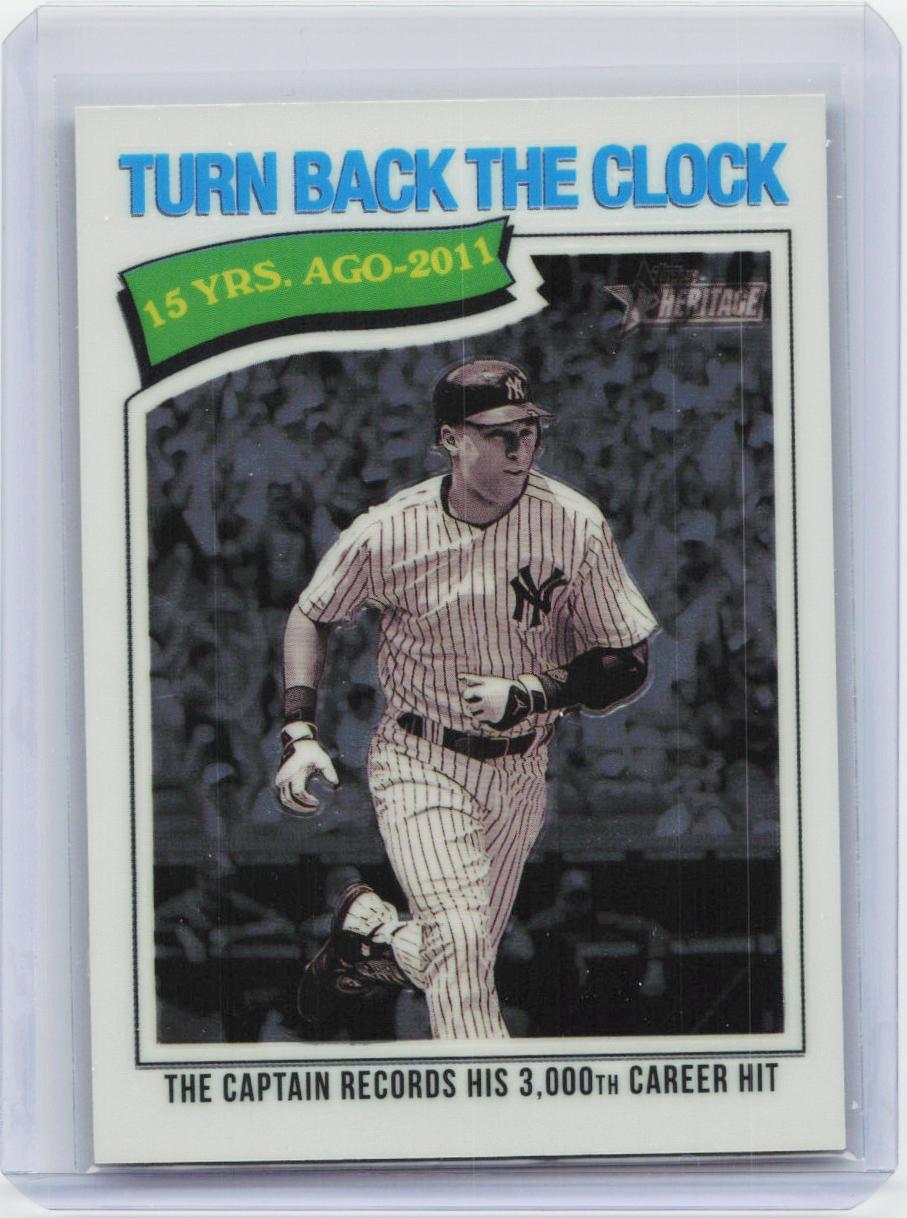 2026 Topps Heritage #335 Derek Jeter Chrome