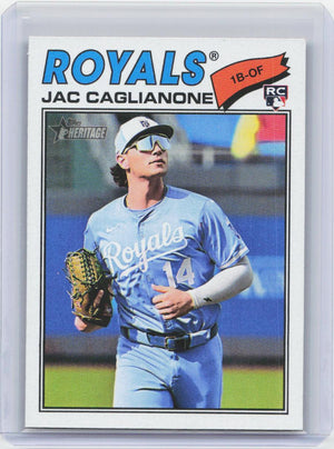 2026 Topps Heritage #136 Jac Caglianone