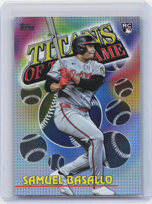 2026 Topps #TOG-10 Samuel Basallo Titans of the Game