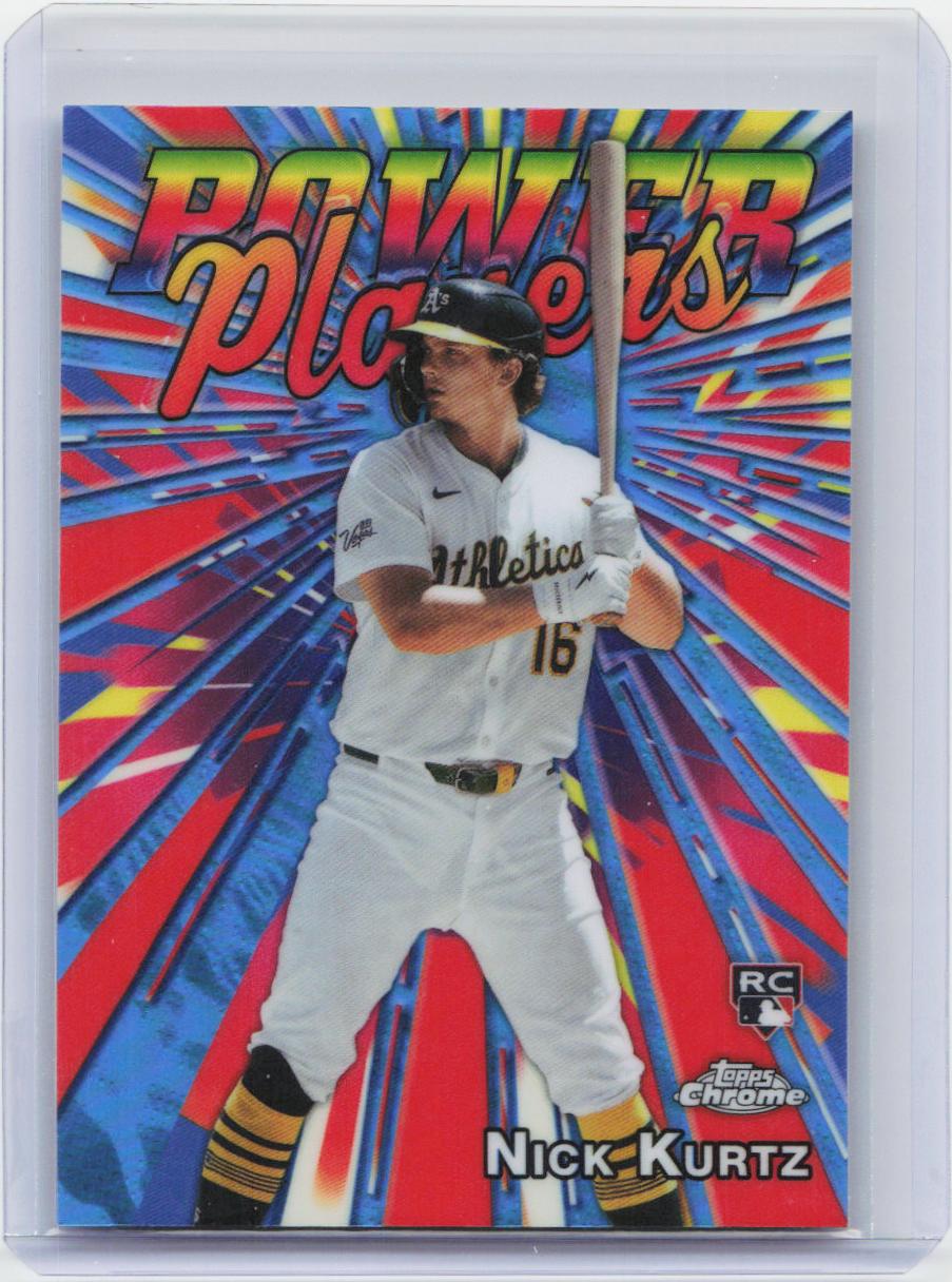 2025 Topps Chrome Update #PP-30 Nick Kurtz Power Players