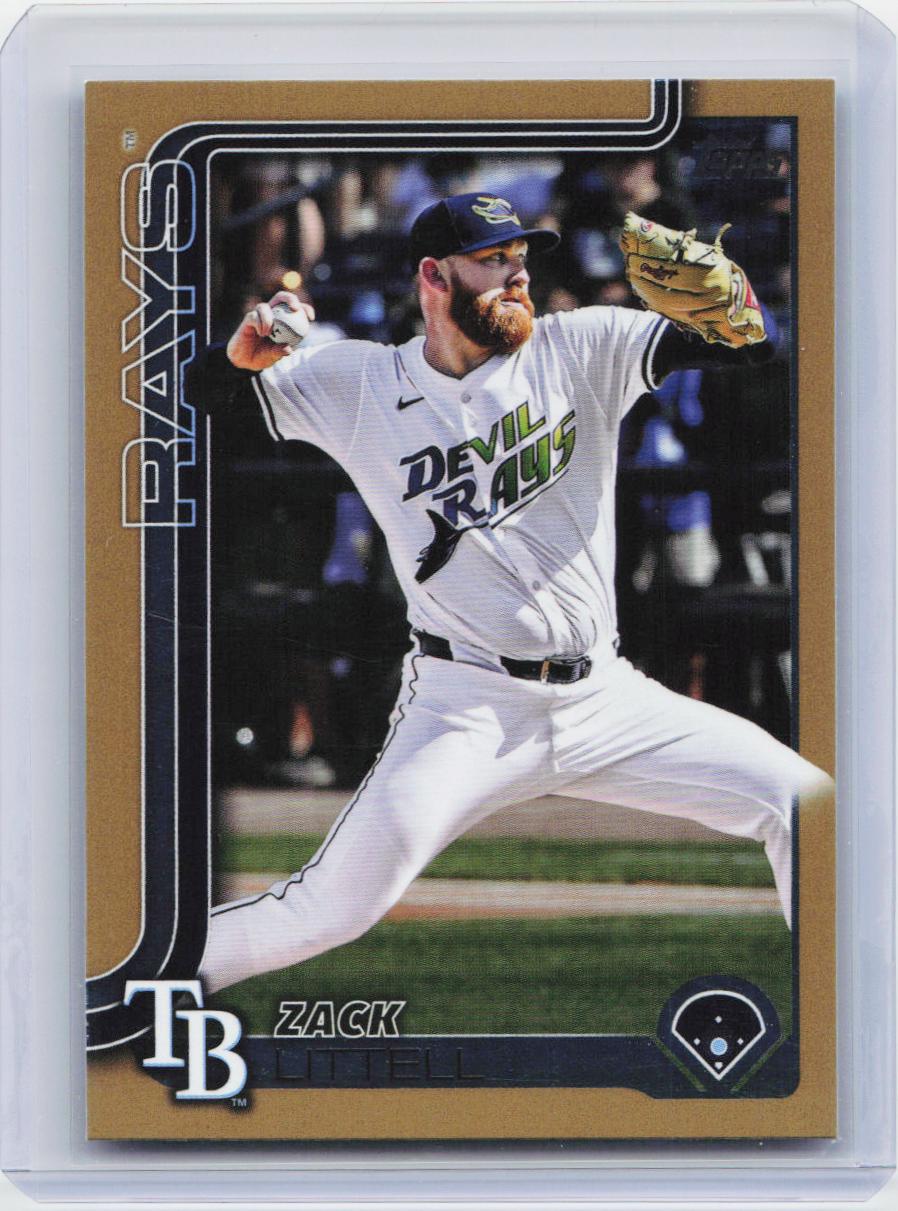 2025 Topps Update #US66 Zack Littell Gold #/2025