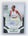 2025 Topps Triumphant #24-A Leylah Fernandez Autographs Black Net Foil #/10