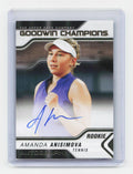 2023 Upper Deck Goodwin Champions #A-AA Amanda Anisimova Autographs