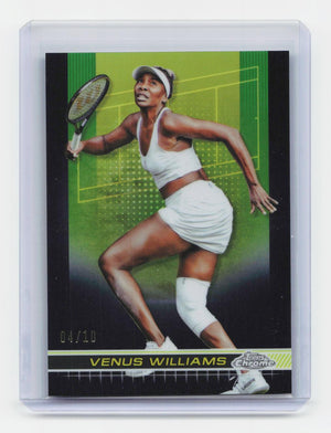 2024 Topps Chrome #200 Venus Williams Black Refractor #/10