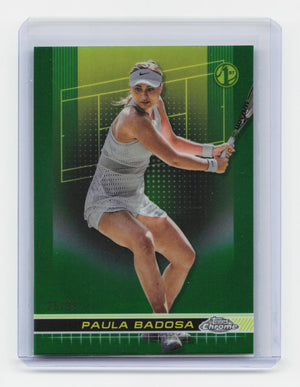 2024 Topps Chrome #64 Paula Badosa Green Grass Court Refractor #/99