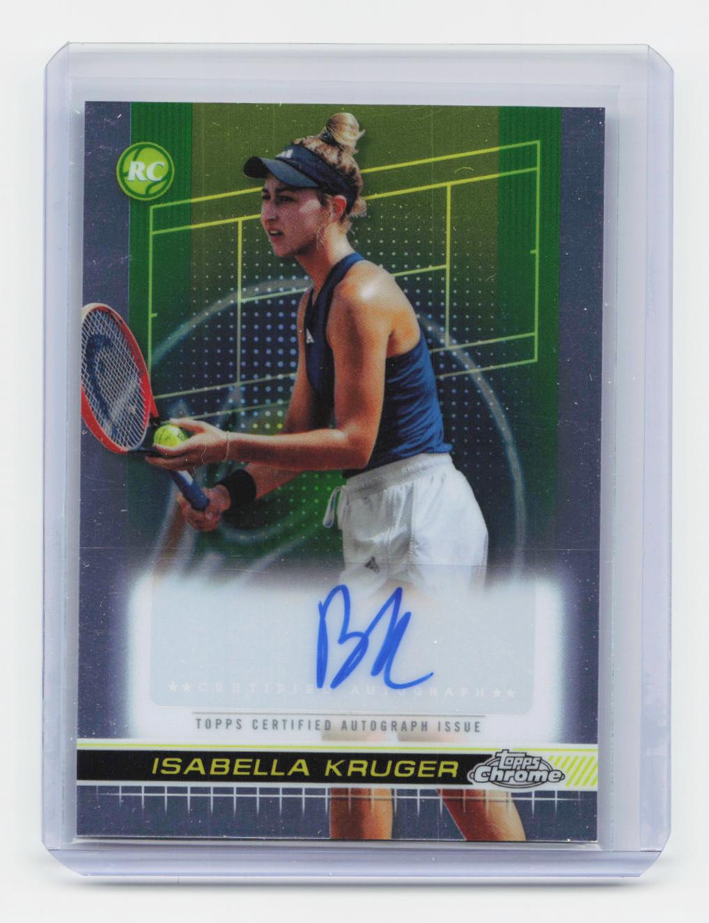 2024 Topps Chrome #TCA-IKR Isabella Kruger Autographs