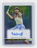 2024 Topps Chrome #TCA-WOE Whitney Osuigwe Autographs