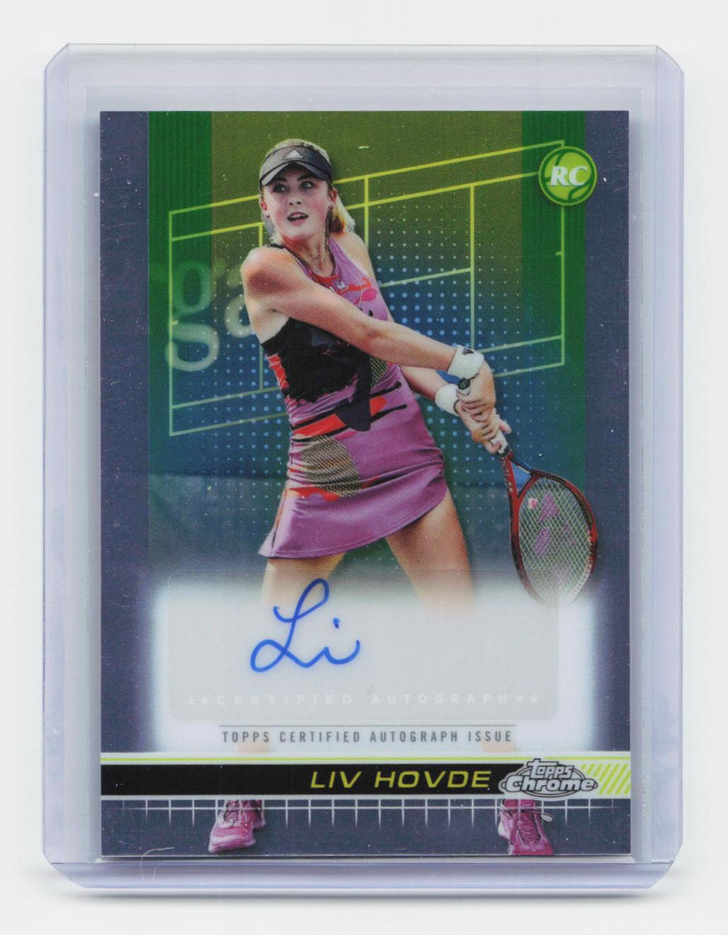 2024 Topps Chrome #TCA-LHE Liv Hovde Autographs