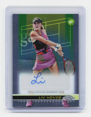 2024 Topps Chrome #TCA-LHE Liv Hovde Autographs