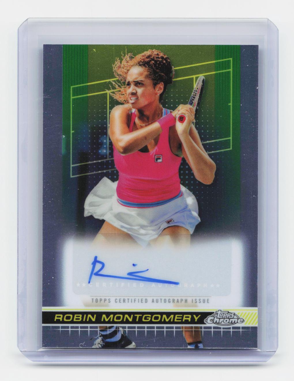 2024 Topps Chrome #TCA-RMY Robin Montgomery Autographs
