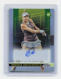 2024 Topps Chrome #TCA-BFA Brenda Fruhvirtova Autographs Refractor #/499