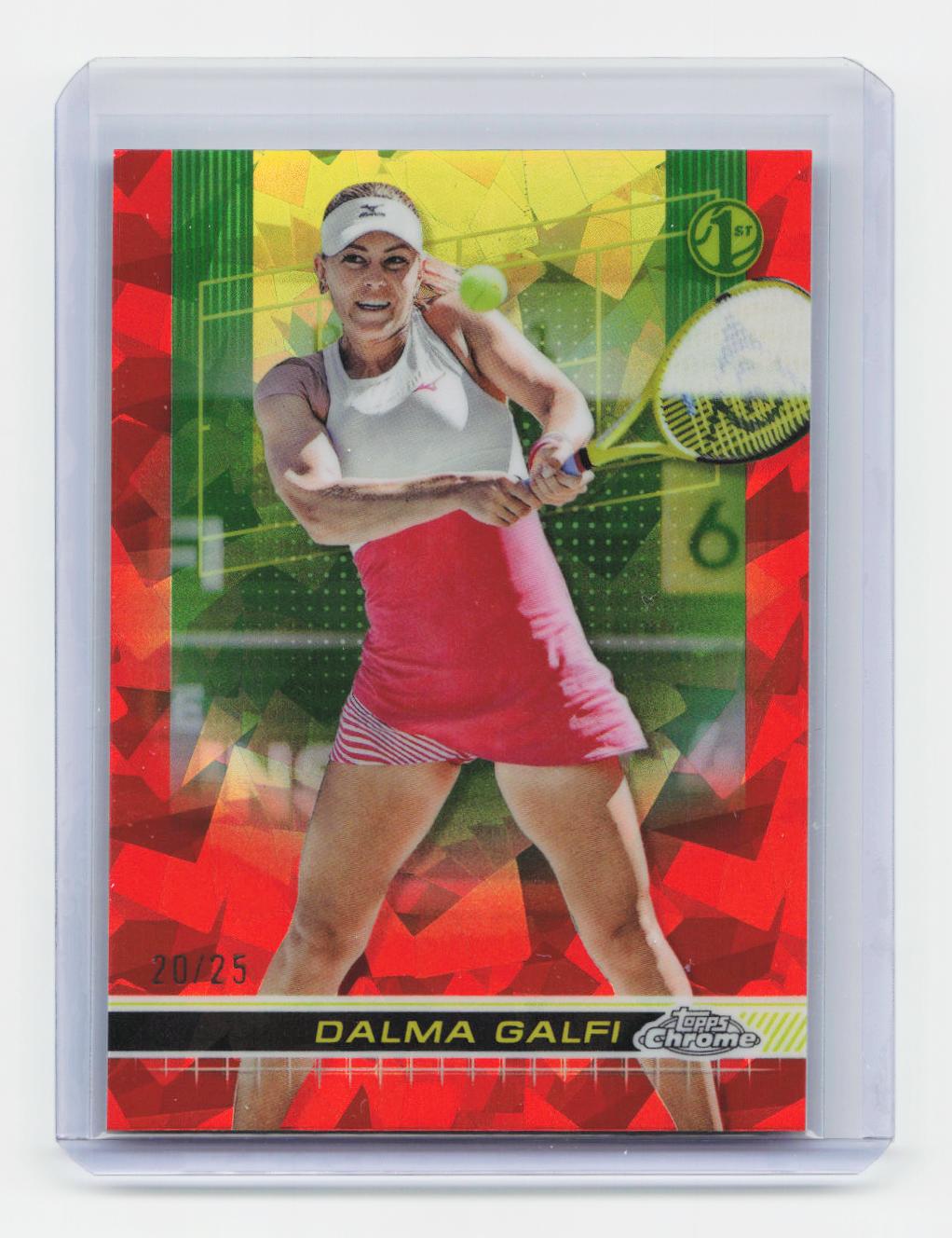 2024 Topps Chrome Sapphire Edition #178 Dalma Galfi Orange #/25