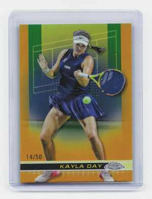 2024 Topps Chrome #17 Kayla Day Gold Refractor #/50
