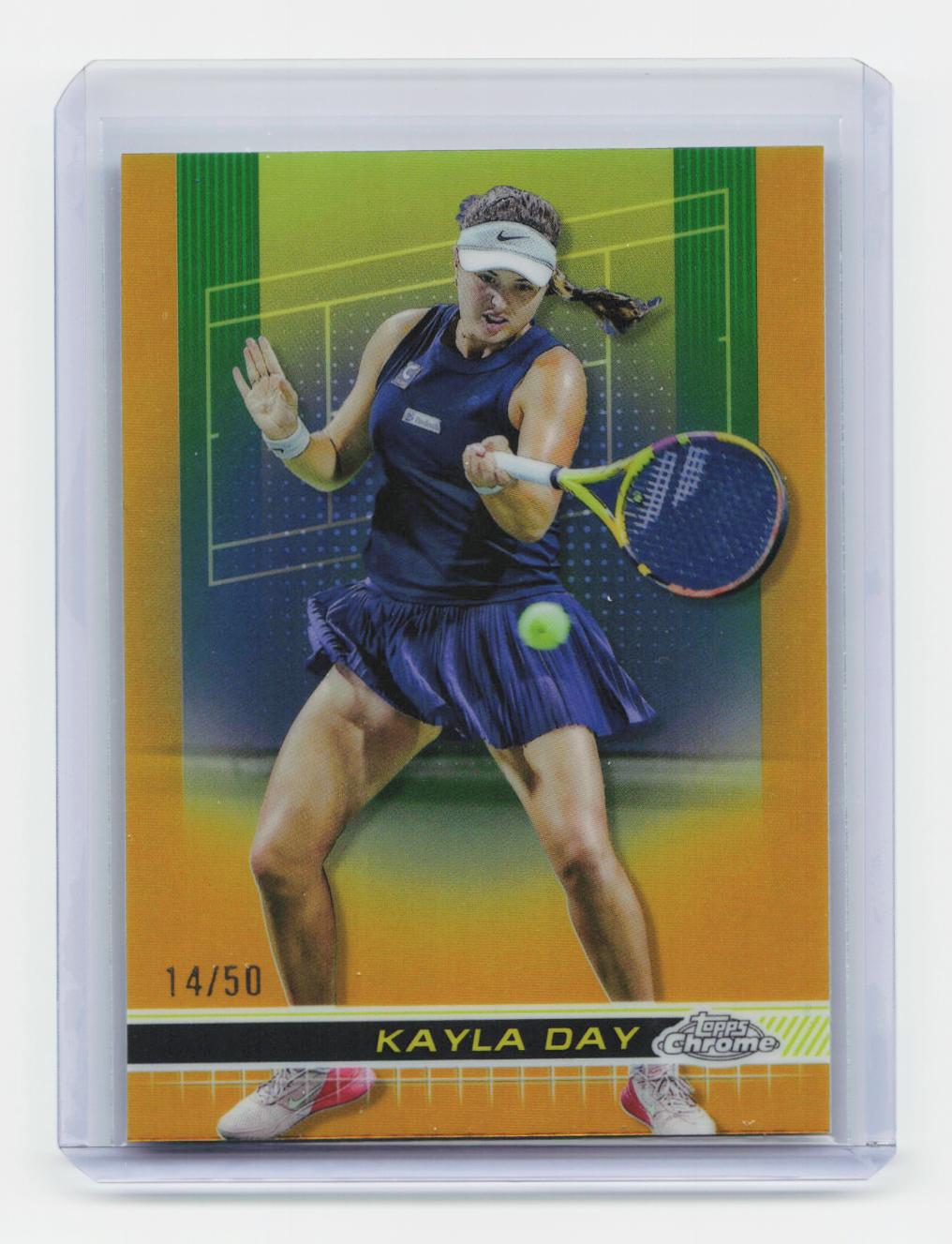 2024 Topps Chrome #17 Kayla Day Gold Refractor #/50