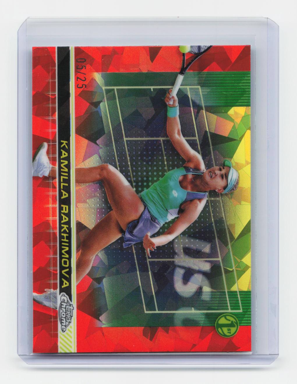 2024 Topps Chrome Sapphire Edition #56 Tamara Zidansek Orange #/25
