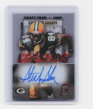 2025 Topps Signature Class #LTCA-SS Sterling Sharpe Legends Crystal Clear Auto