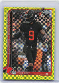 2025 Topps Chrome #66 Grant Delpit Lime Green X-Fractor