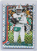 2025 Topps Chrome #186 Jaylen Waddle X-Fractor