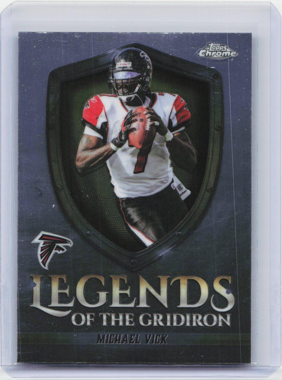 2025 Topps Chrome #LOG-2 Michael Vick Legends of the Gridiron