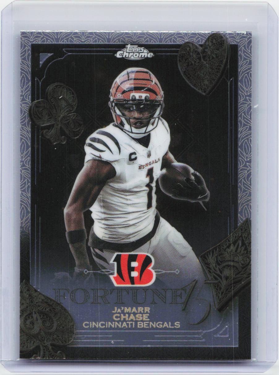 2025 Topps Chrome #F15-2 Ja'Marr Chase Fortune 15