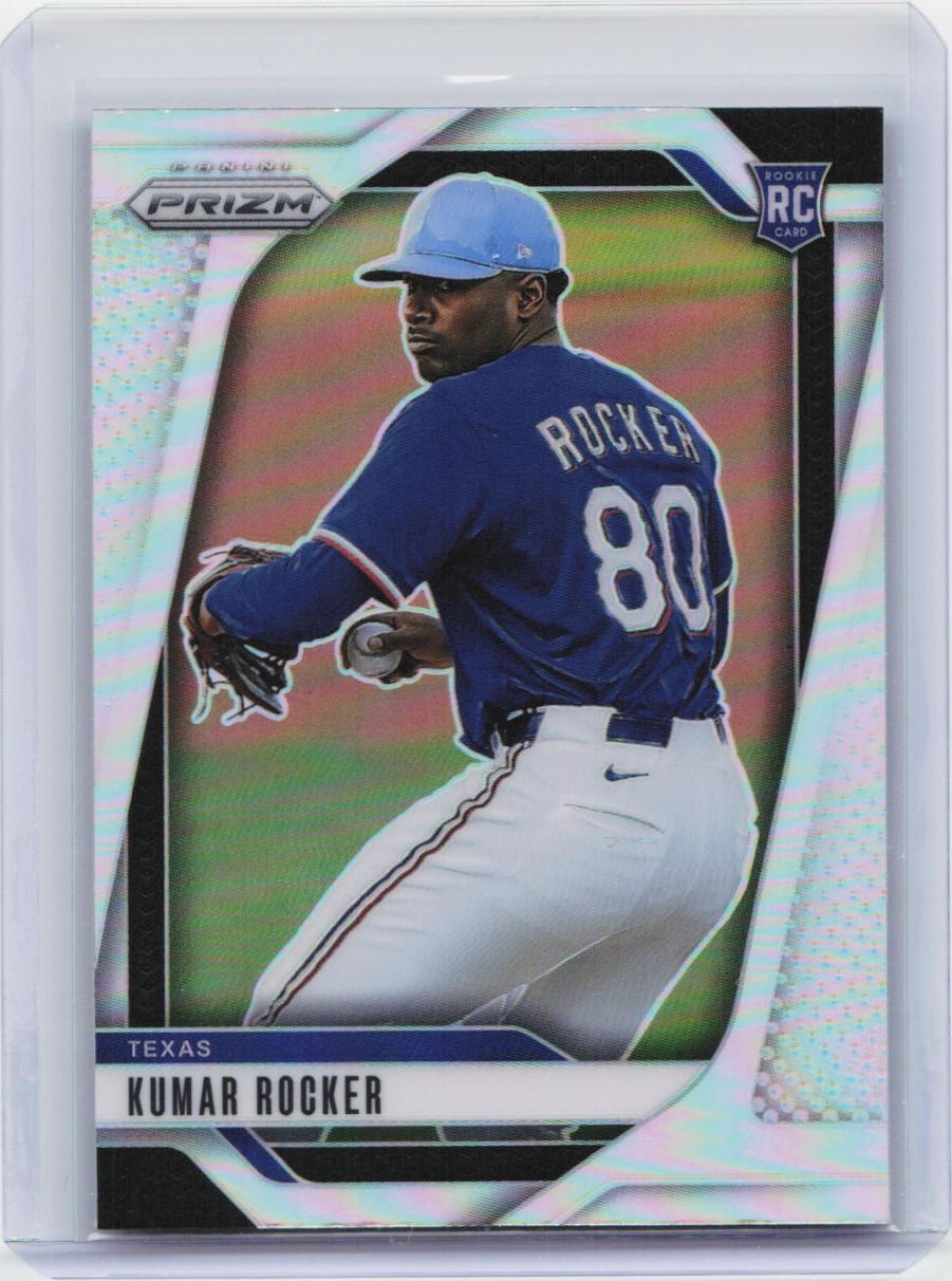 2025 Panini Prizm #247 Kumar Rocker Silver Prizms