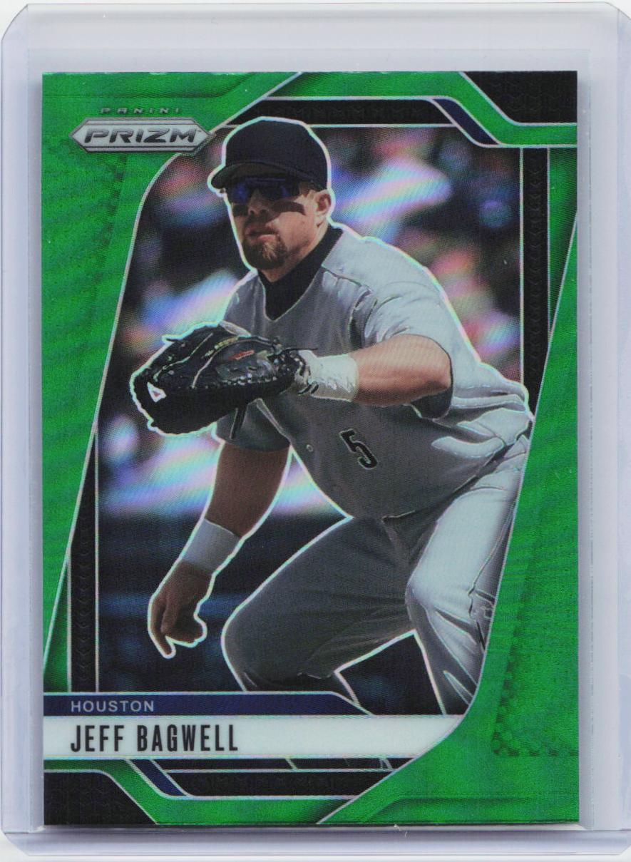 2025 Panini Prizm #60 Jeff Bagwell Green Prizms