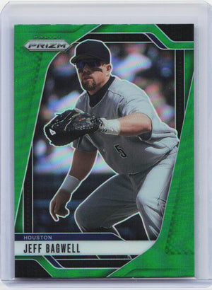 2025 Panini Prizm #60 Jeff Bagwell Green Prizms