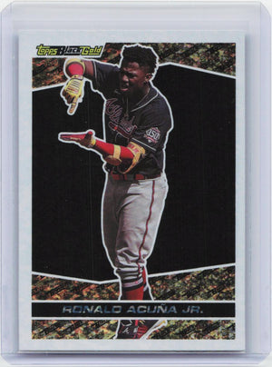 2021 Topps Update #BG-4 Ronald Acuña Jr. Topps Black Gold
