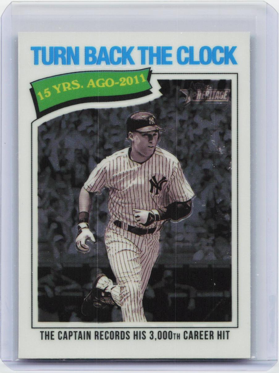 2026 Topps Heritage #335 Derek Jeter Chrome