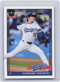 2026 Topps #T91-55 Yoshinobu Yamamoto 1991 Topps Baseball 35th Anniversary