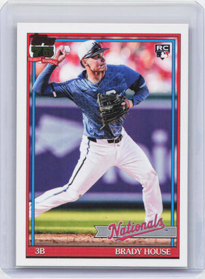 2026 Topps #T91-41 Brady House 1991 Topps Baseball 35th Anniversary (Series One)